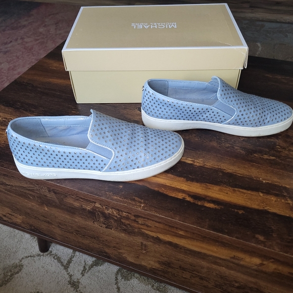 Michael Kors Keaton Leather Slip-ons - Picture 11 of 13